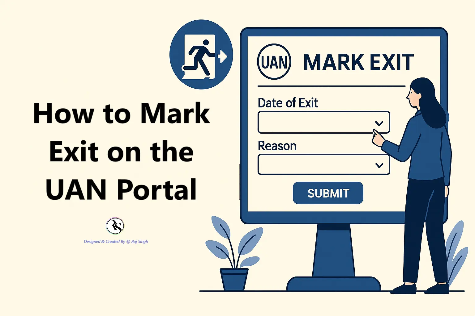 How_to_Mark_Exit_On_UAN_Portal